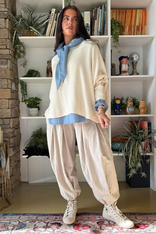 Basso Box Knit Vanilla